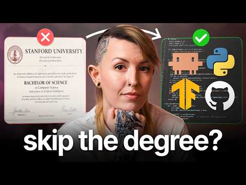 Can You ACTUALLY Get an AI Job Without a Degree? (The Honest Answer)
